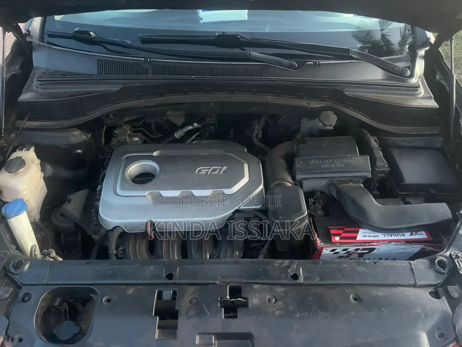 Hyundai Santa Fe Limited Ultimate AWD 2017 Orange