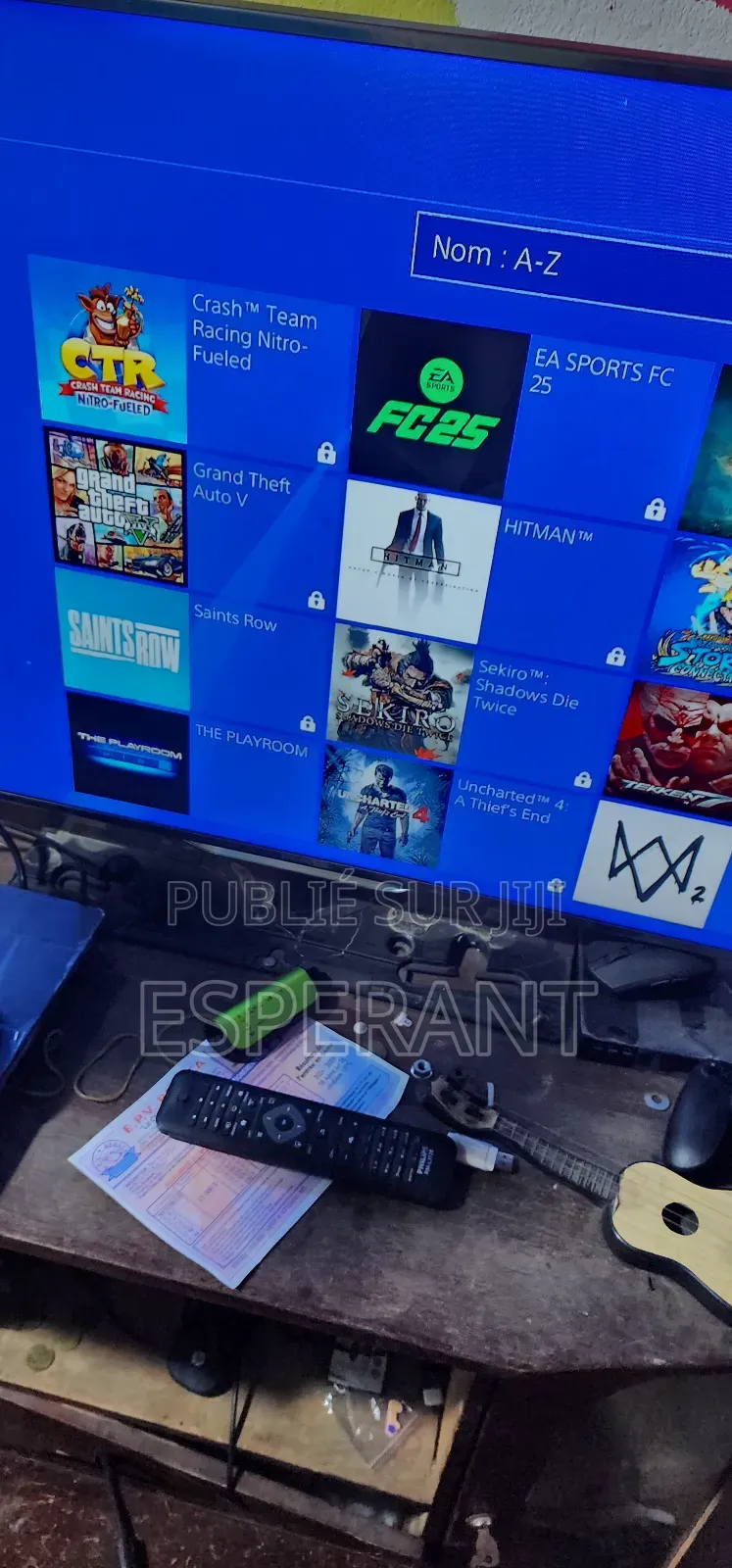 Ps4 Slim Cracker Avec 12 Jeux