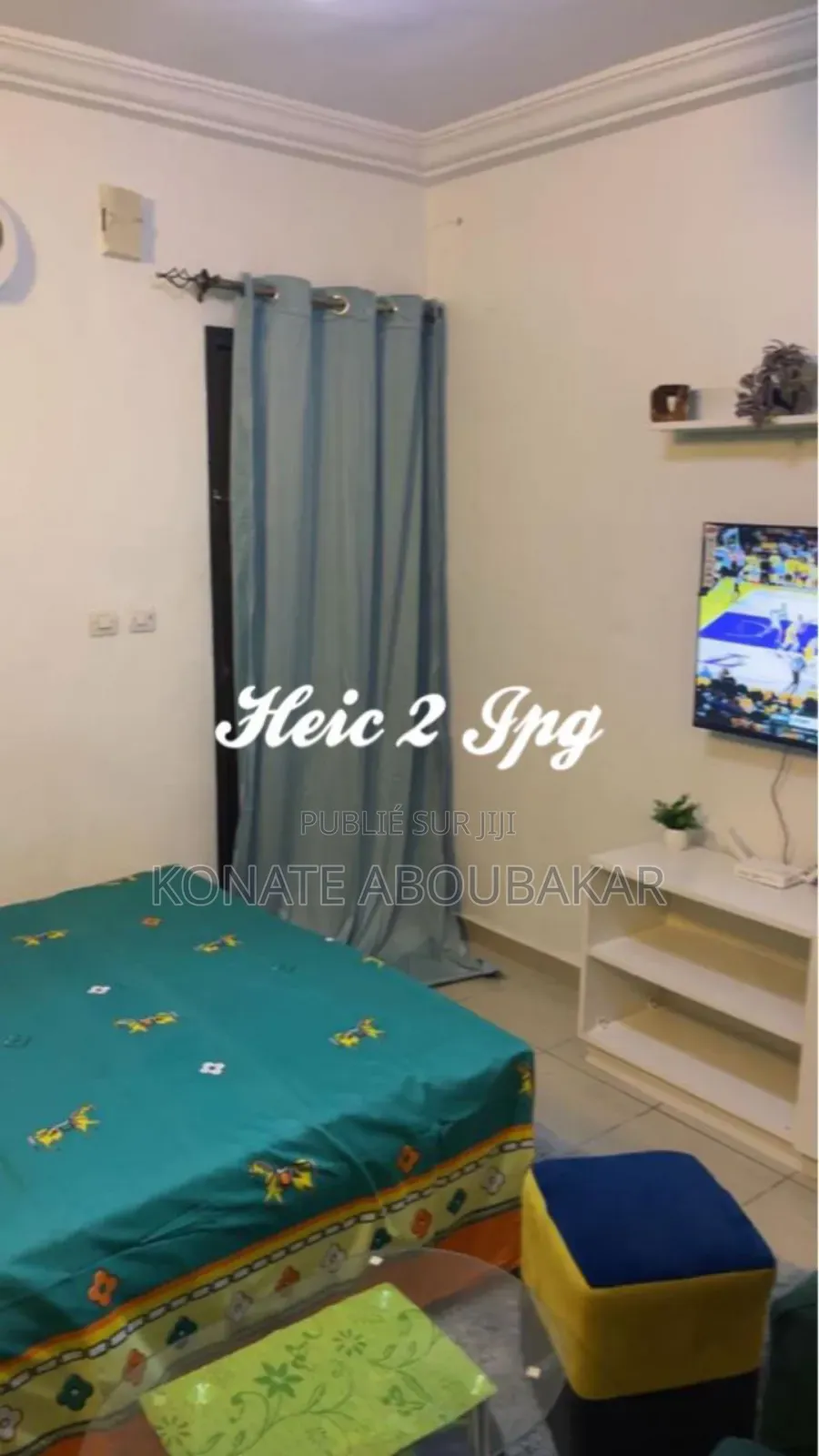 Furnished 5chbre Studio dans Ab Résidence, Yopougon à Louer