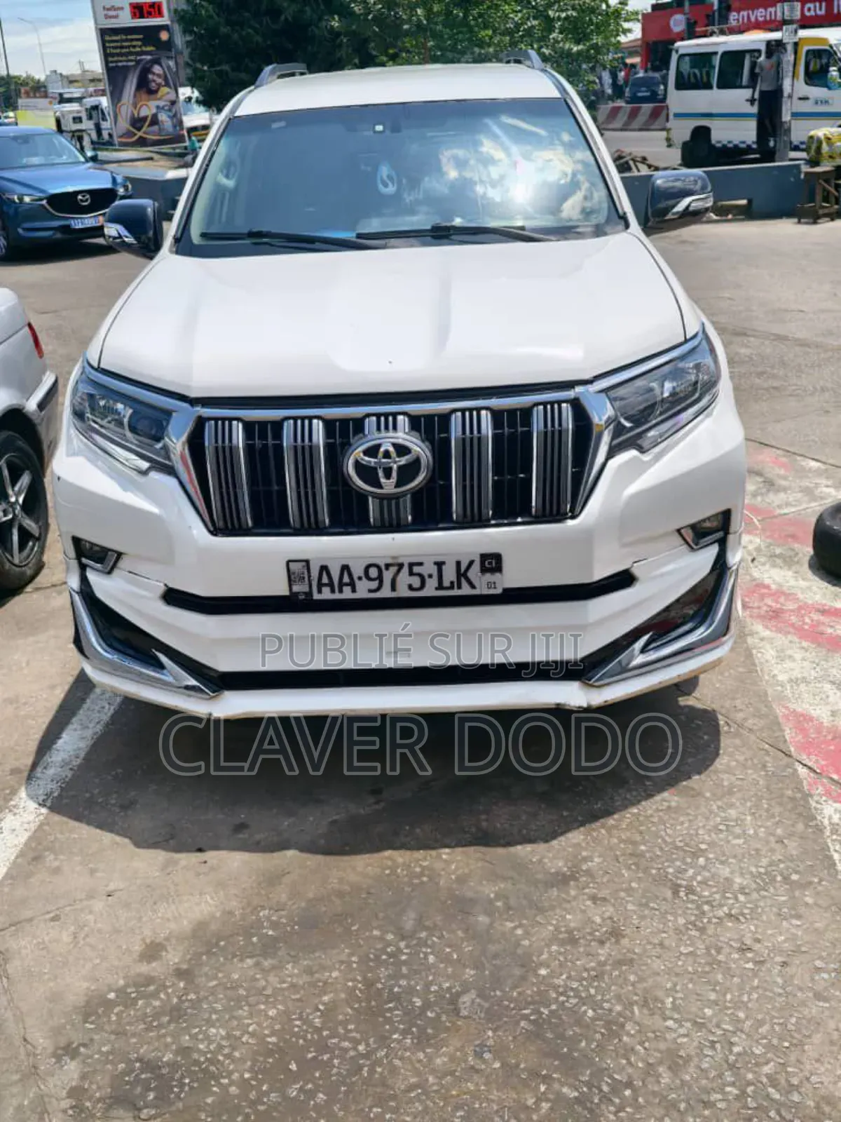 Toyota Land Cruiser Prado 2017 Blanc cassé