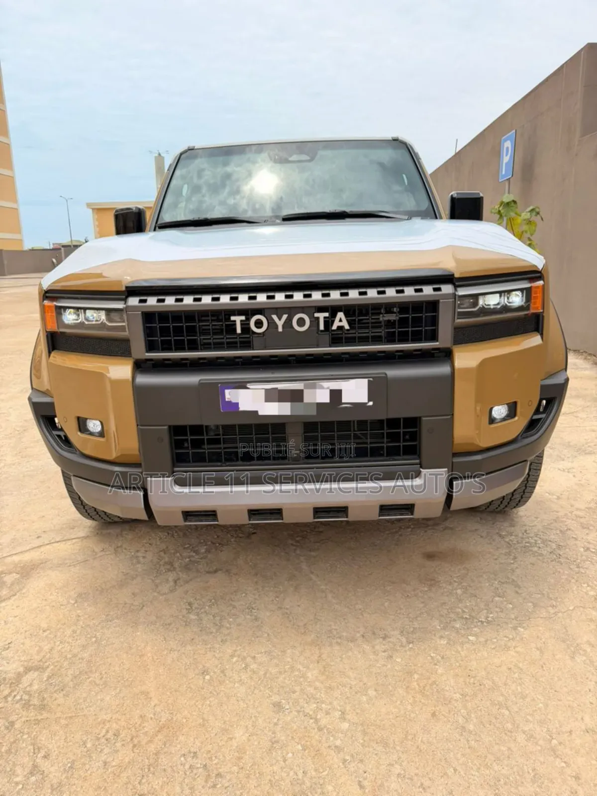 Toyota Land Cruiser LC250 2025 Jaune