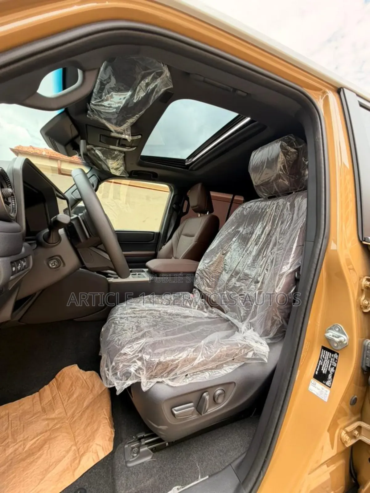 Toyota Land Cruiser LC250 2025 Jaune