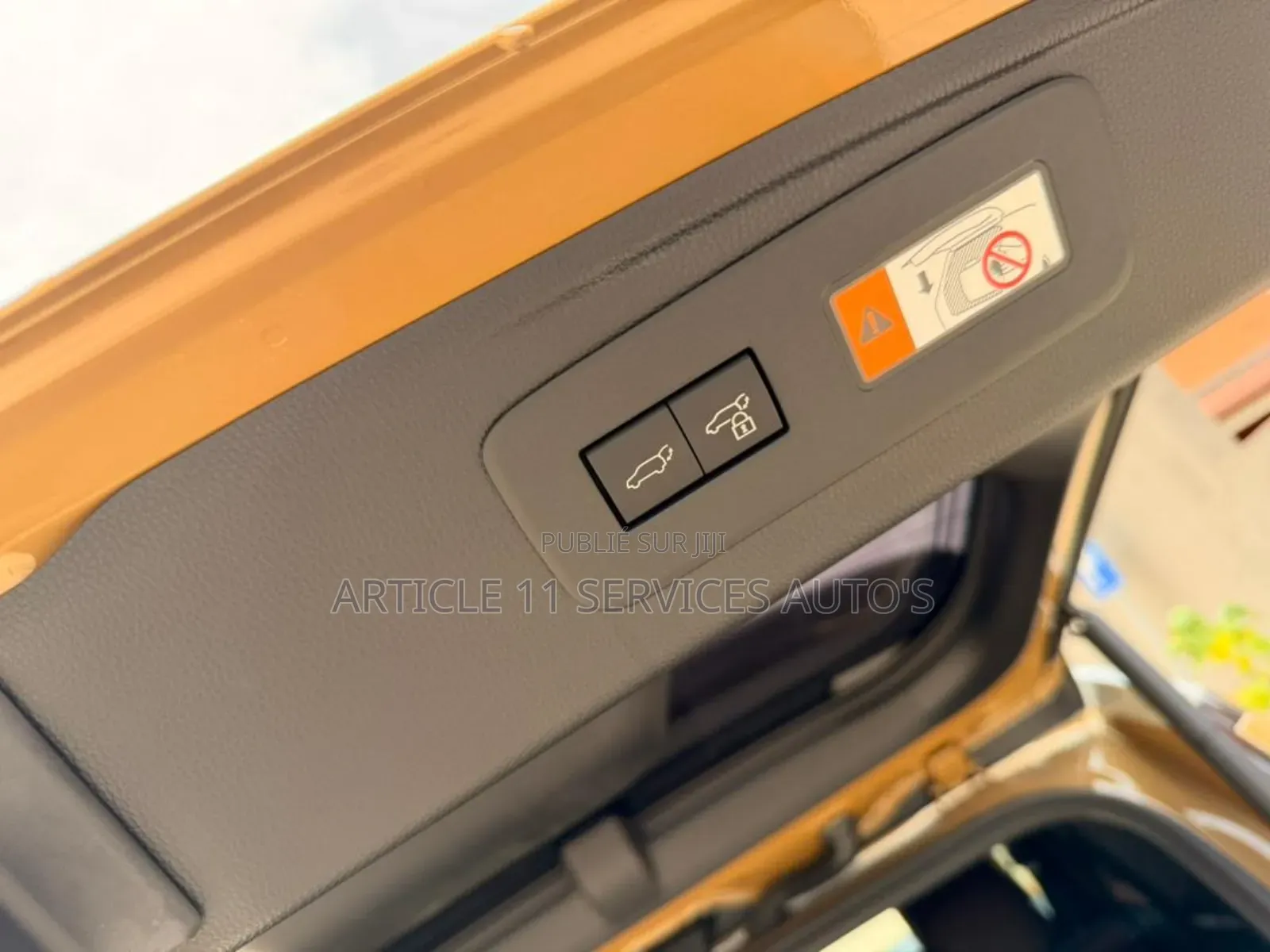 Toyota Land Cruiser LC250 2025 Jaune