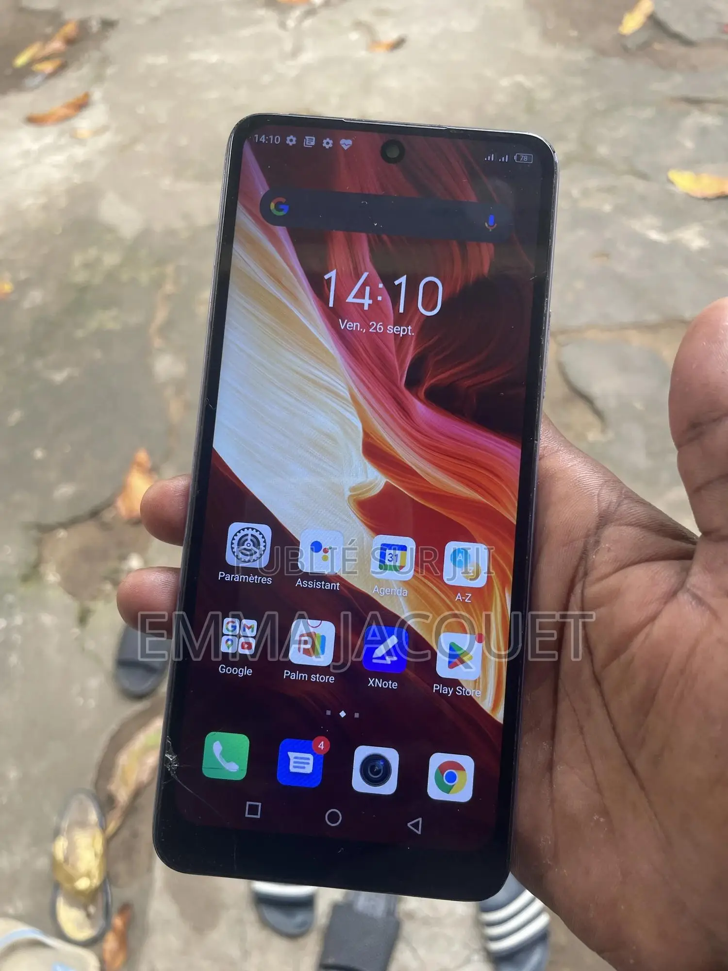 Infinix Note 10 64 GB Gris