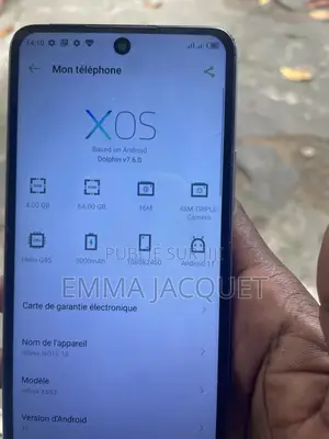 Infinix Note 10 64 GB Gris