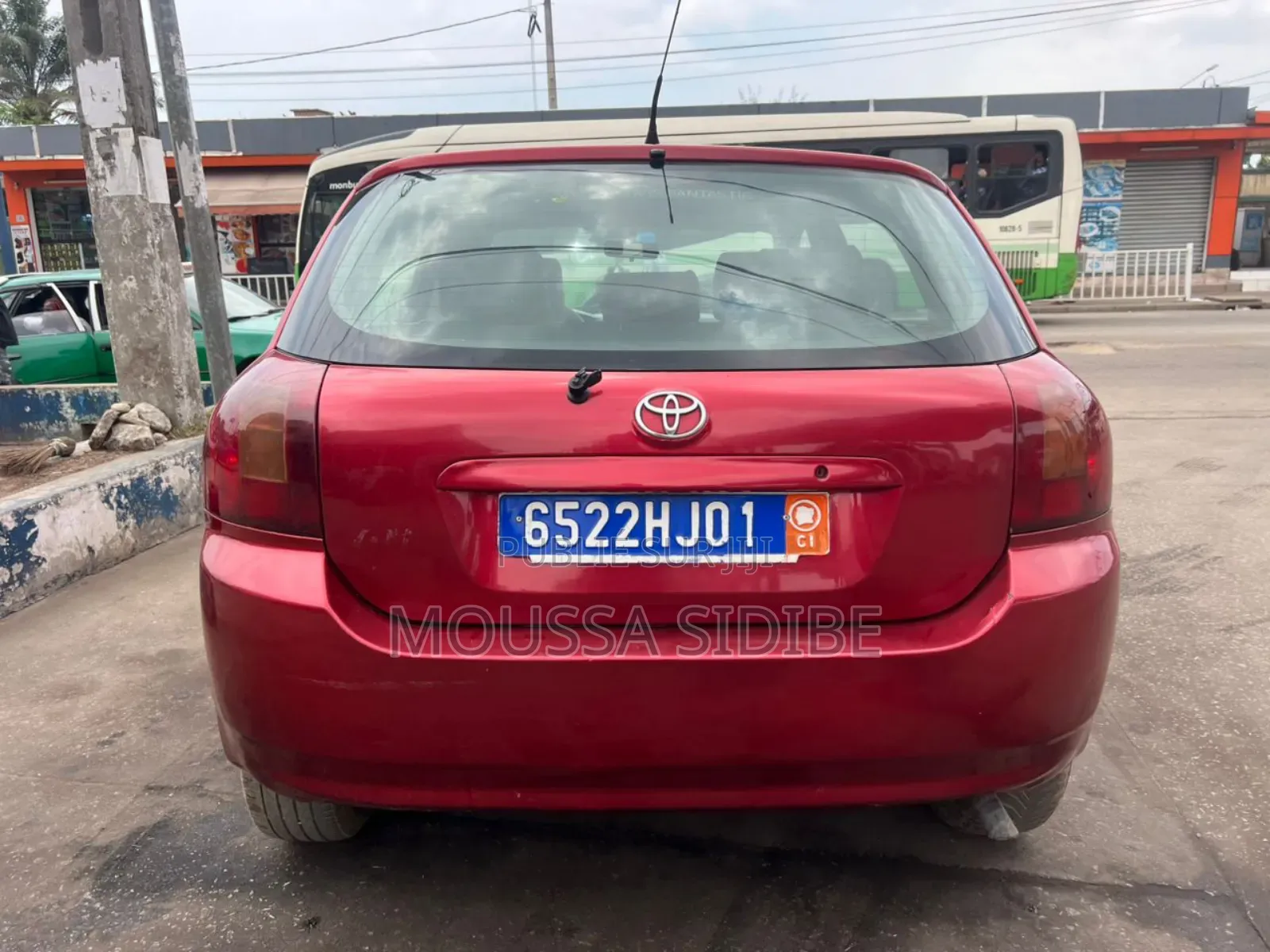 Toyota Corolla 2005 Rouge