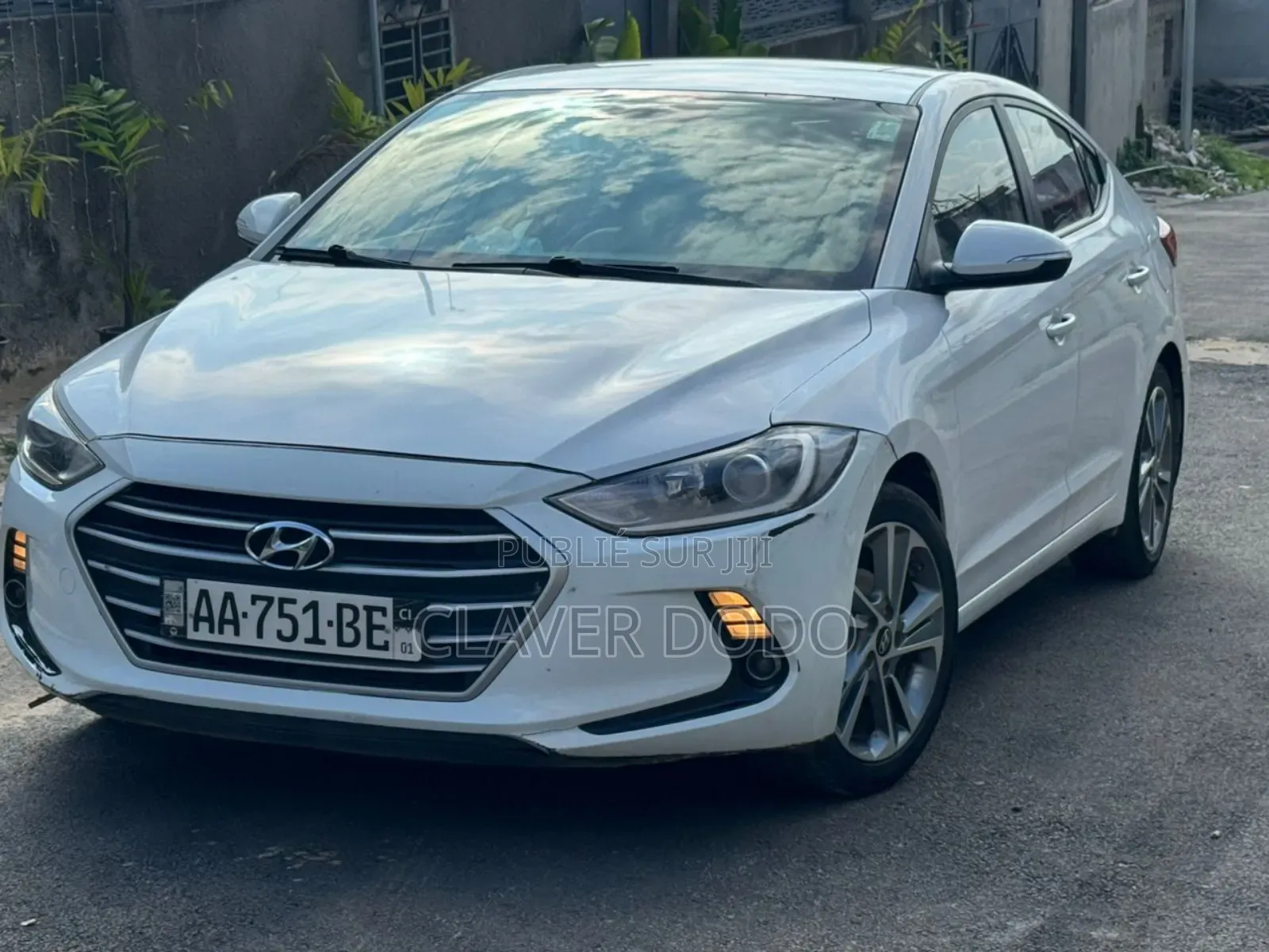 Hyundai Avante 2017 Blanc