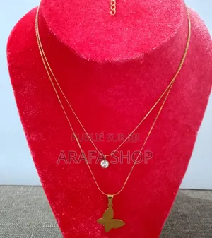 Collier Double Inoxydable