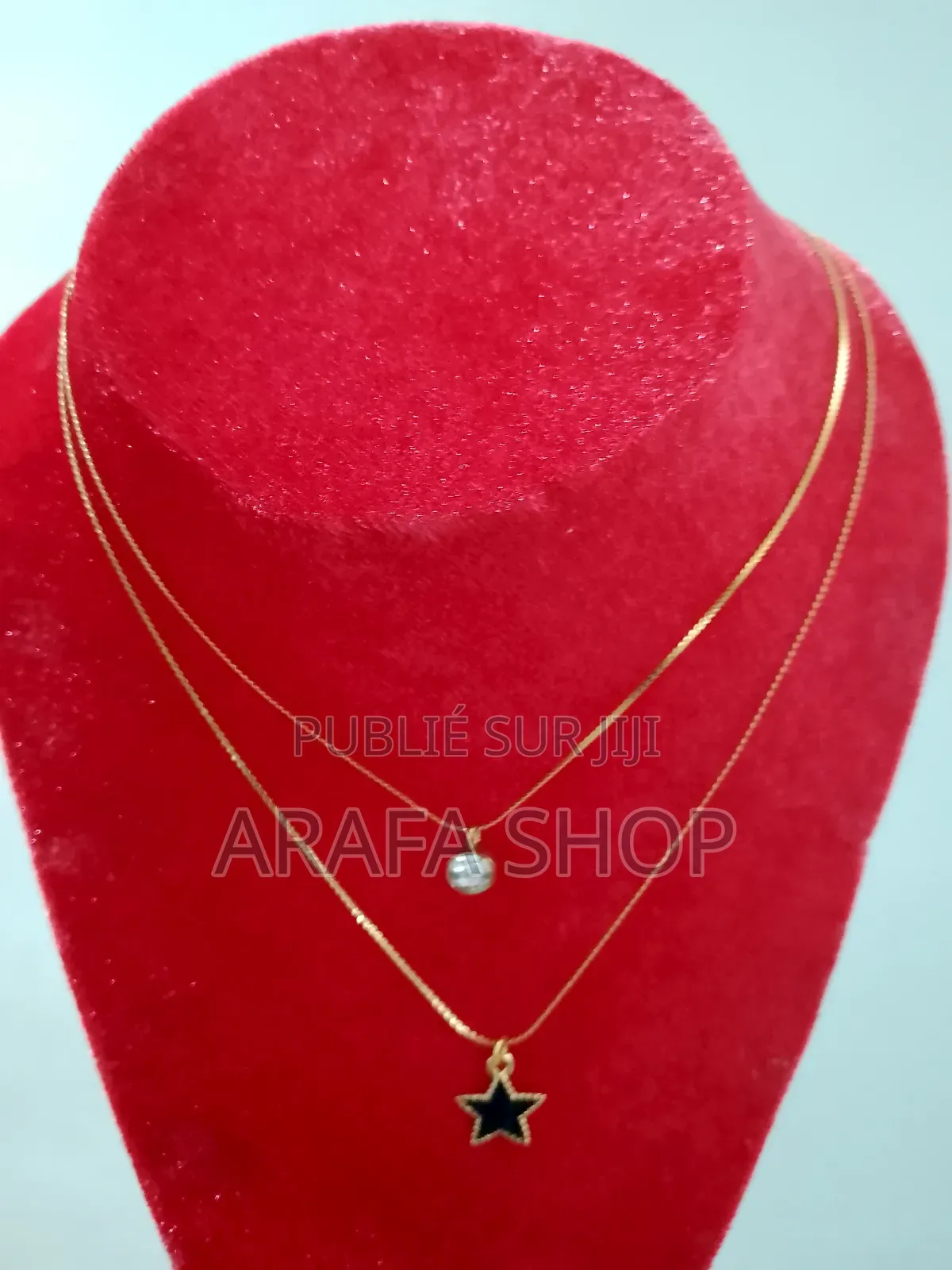 Collier Double Inoxydable