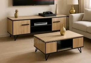 Photo - Meuble Tv Plus Table Centrale