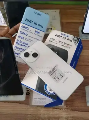New Tecno Pop 10 128 GB Blanc