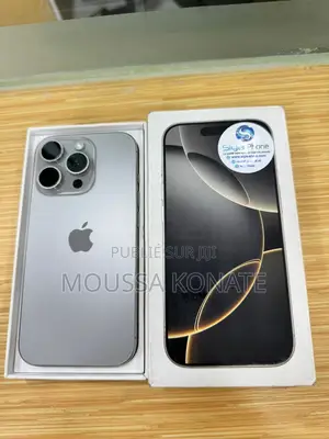 Photo - Apple iPhone 16 Pro 512 GB Argenté