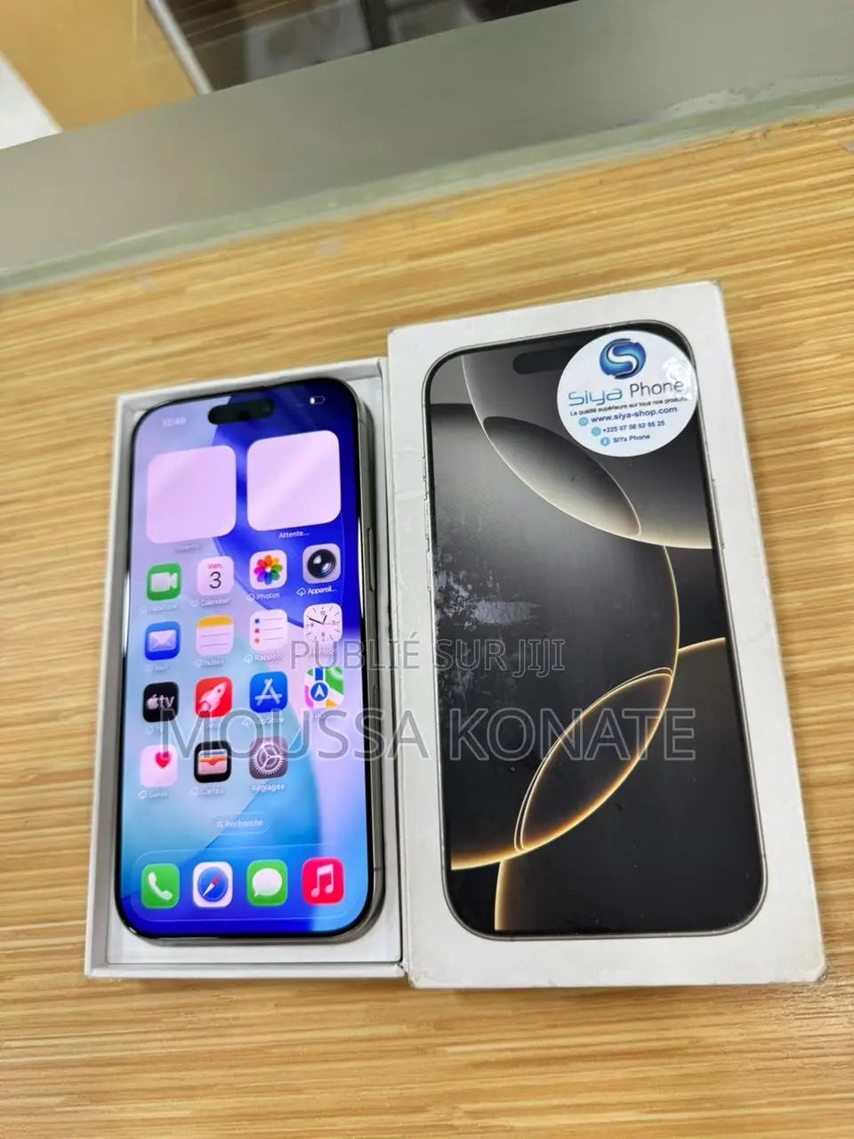 Apple iPhone 16 Pro 512 GB Argenté
