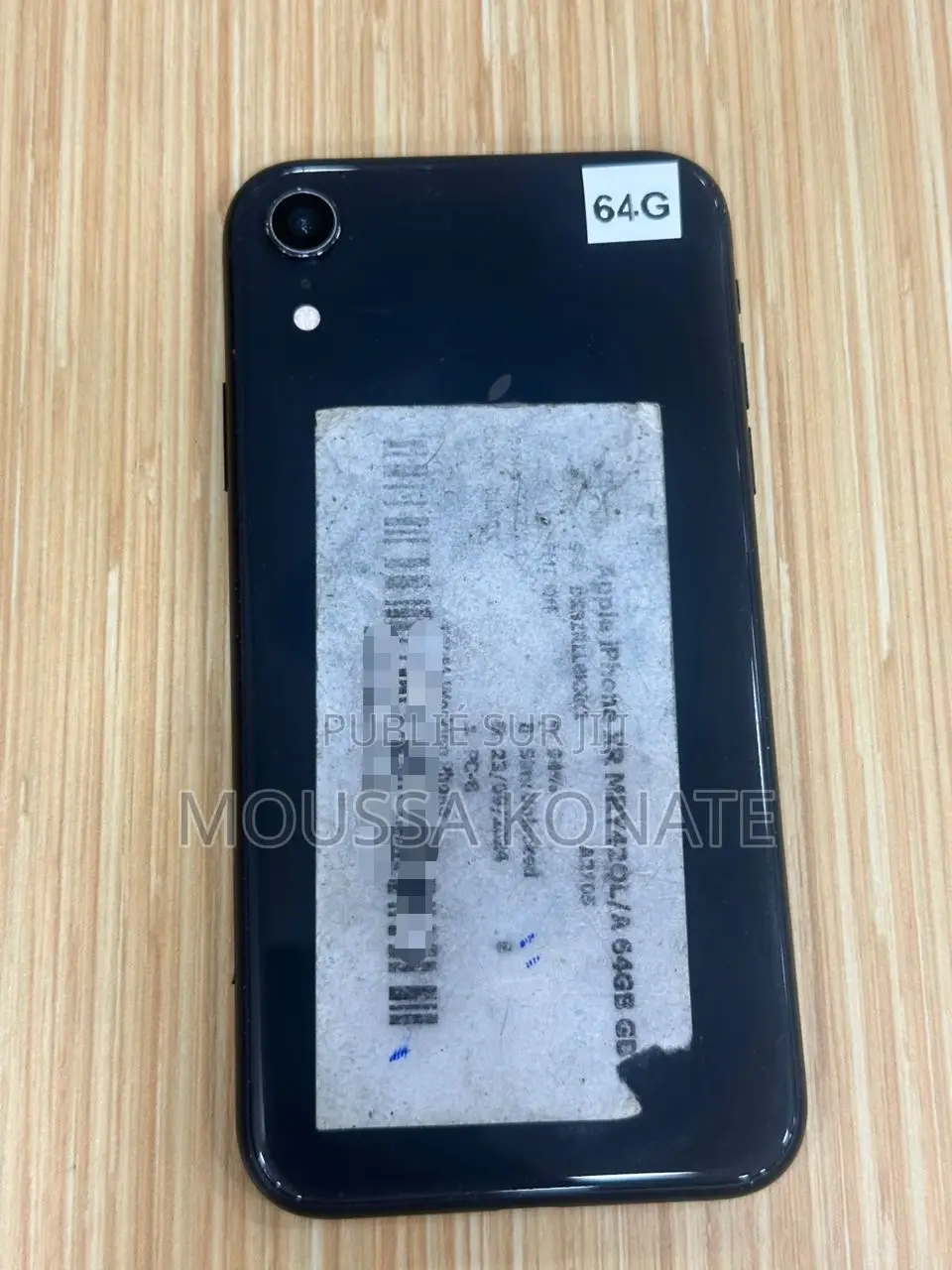 Apple iPhone XR 64 GB Black