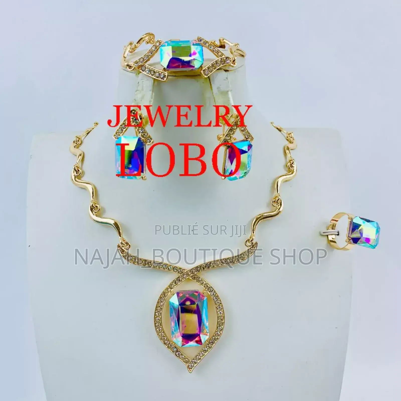 Collier or Plaqué Pour Femme