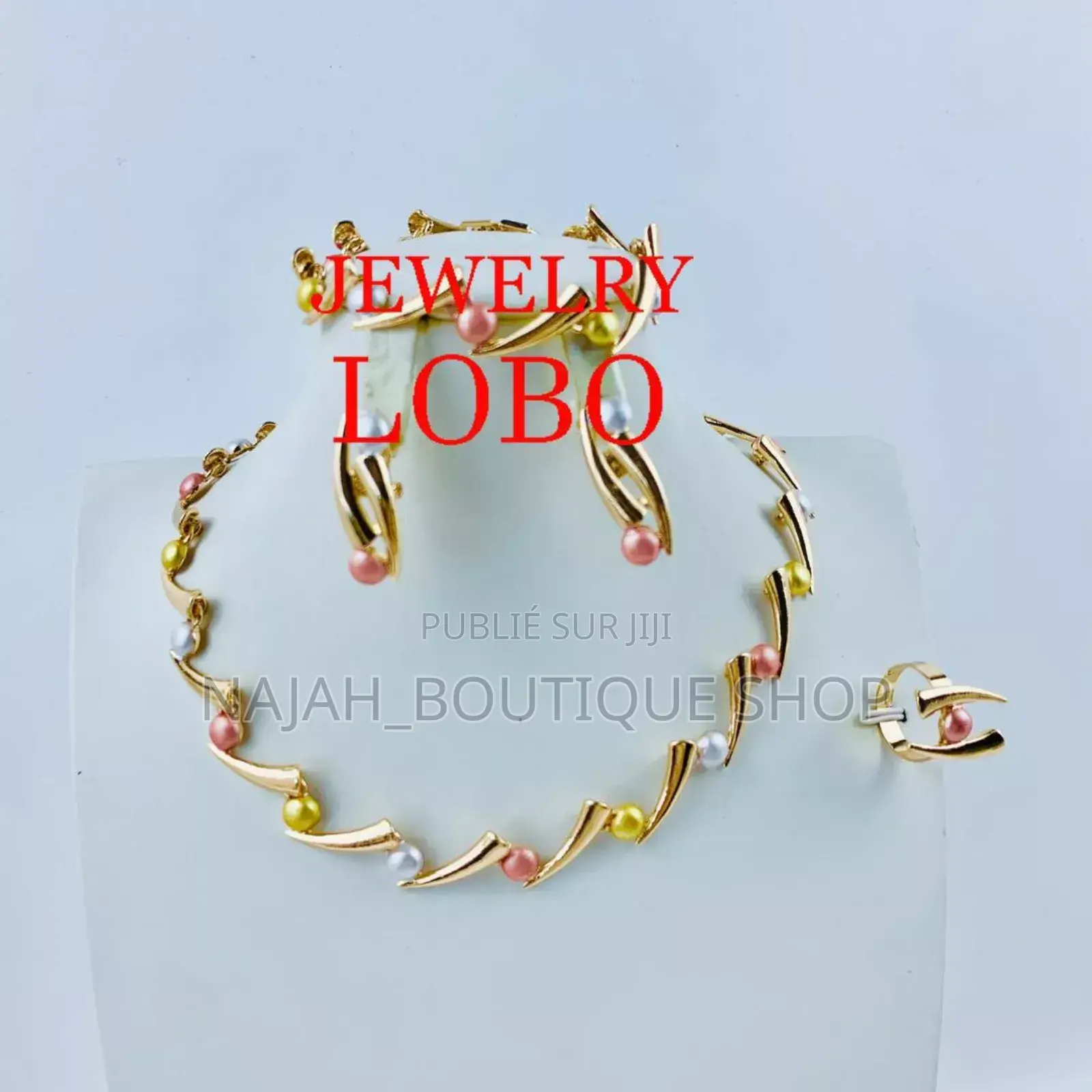 Collier or Plaqué Pour Femme