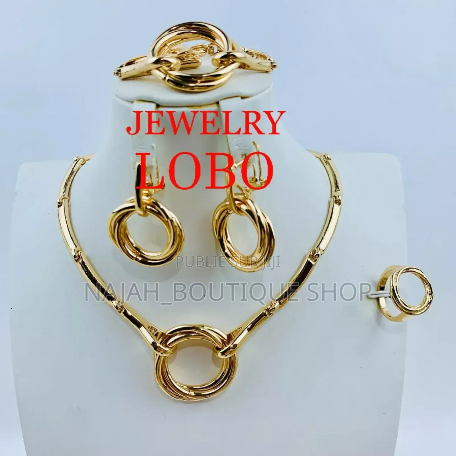 Collier or Plaqué Pour Femme