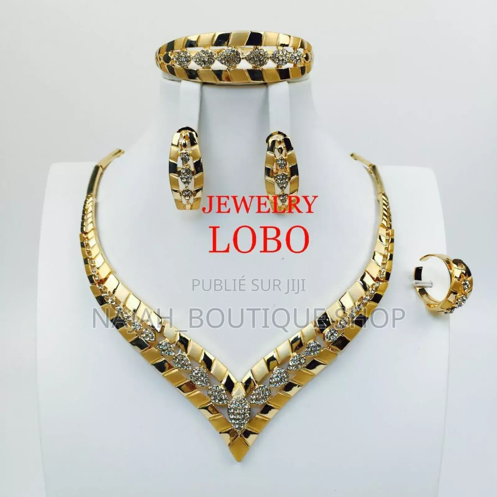 Collier or Plaqué Pour Femme