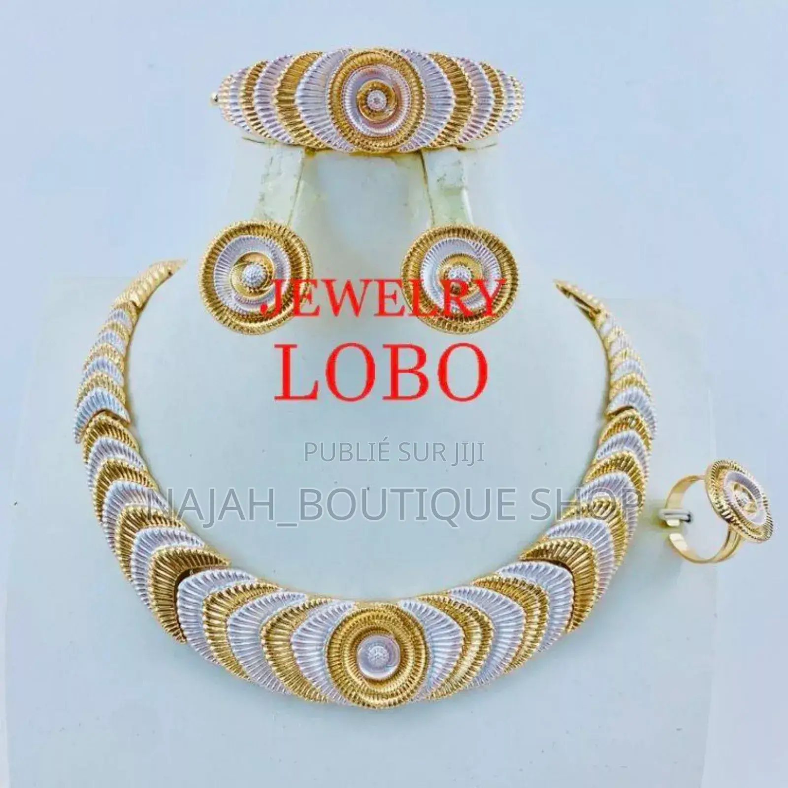 Collier or Plaqué Pour Femme