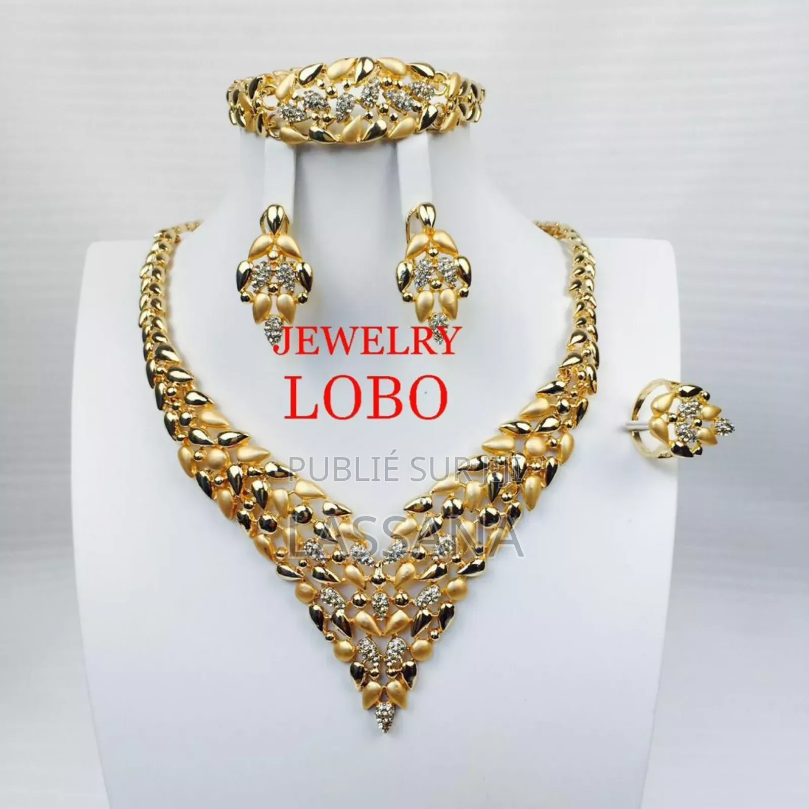 Collier or Plaqué Pour Femme