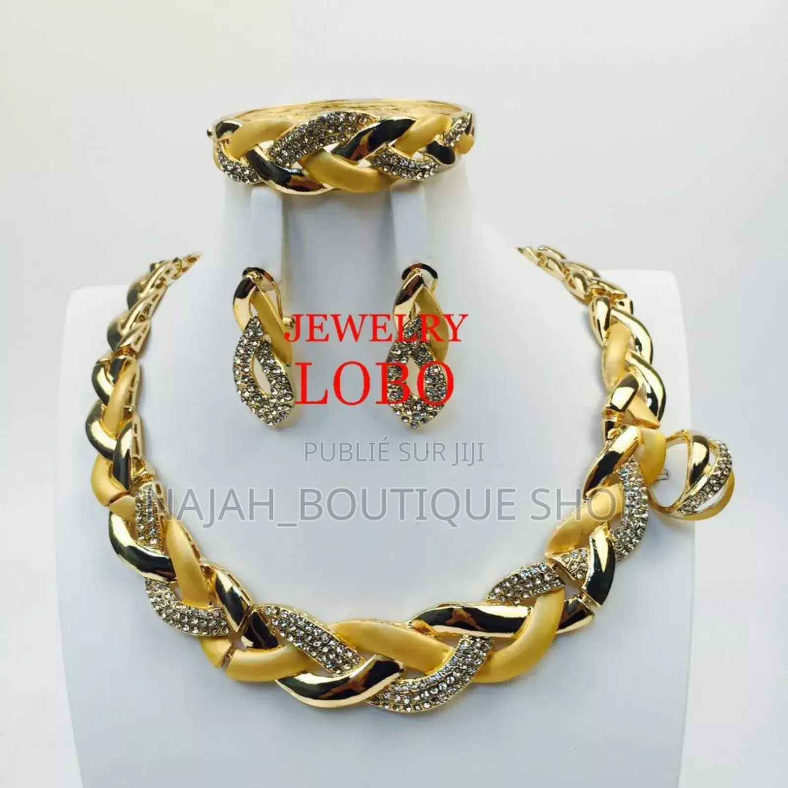 Collier or Plaqué Pour Femme