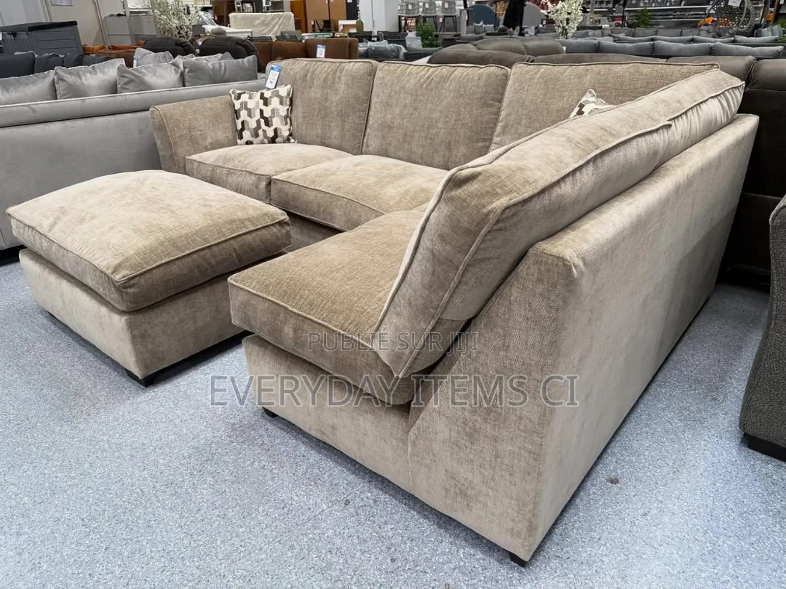 Canapé d'Angle Très Confortable