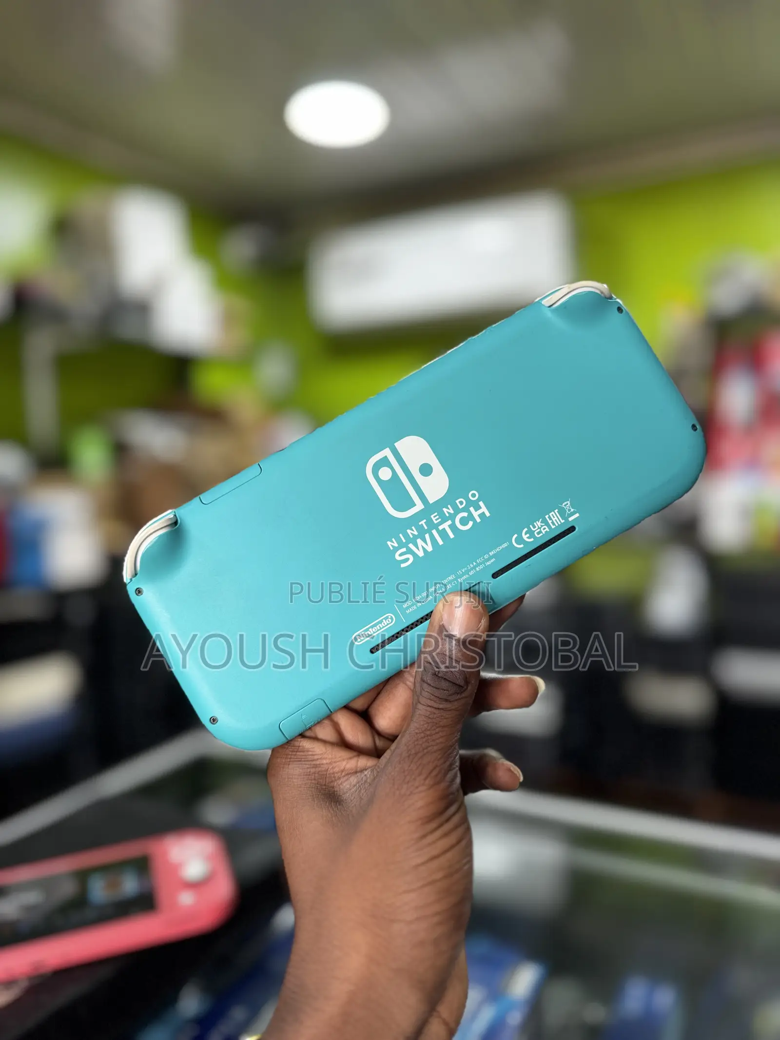 Switch Lite Cracké 16 Jeux + Fc26