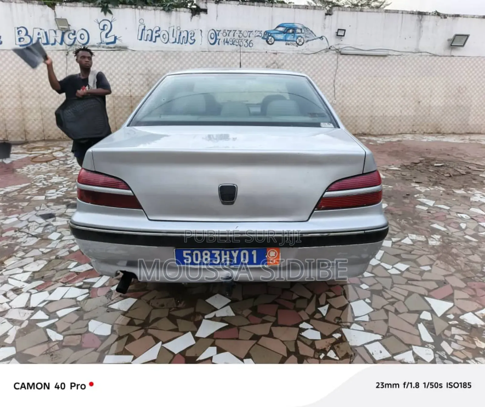 Peugeot 406 Coupe 2.2 2002 Gris