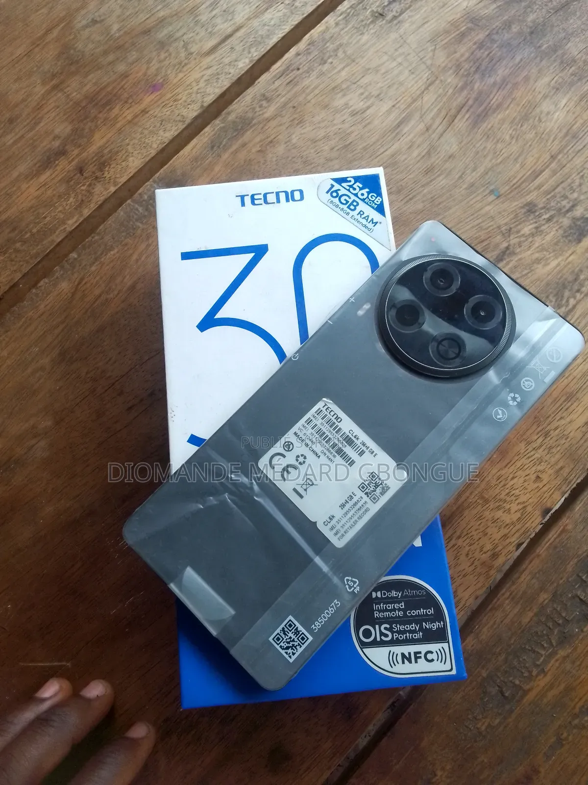 Tecno Camon 30 256 GB Gris