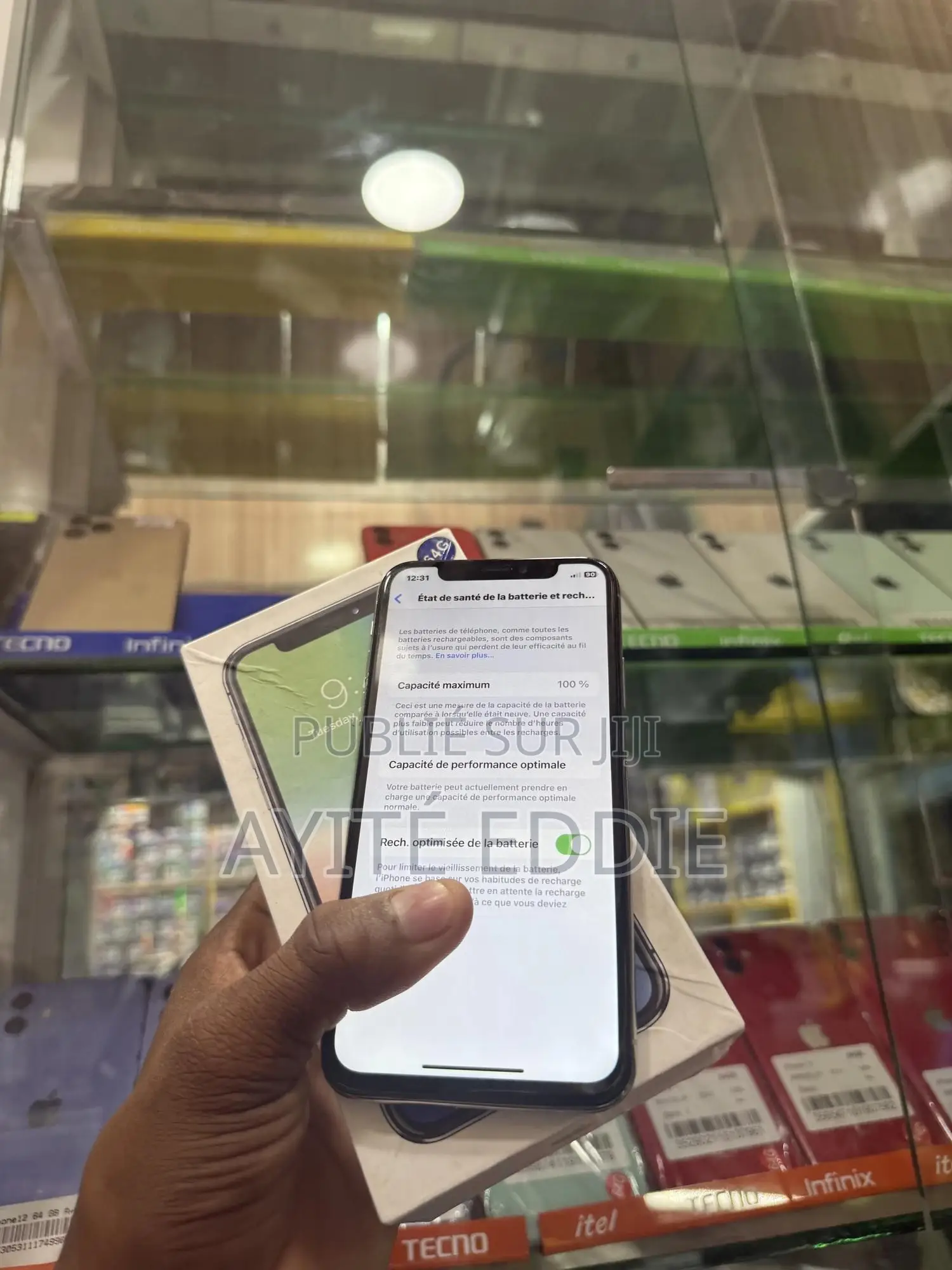 Apple iPhone X 64 GB Blanc