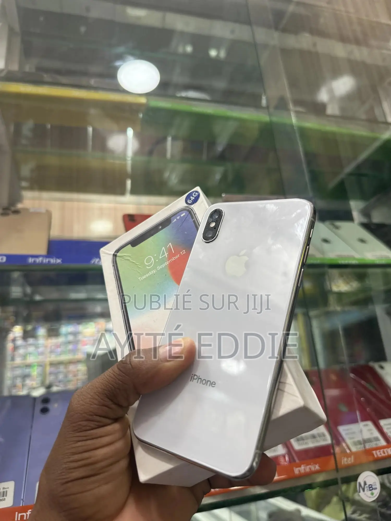 Apple iPhone X 64 GB Blanc