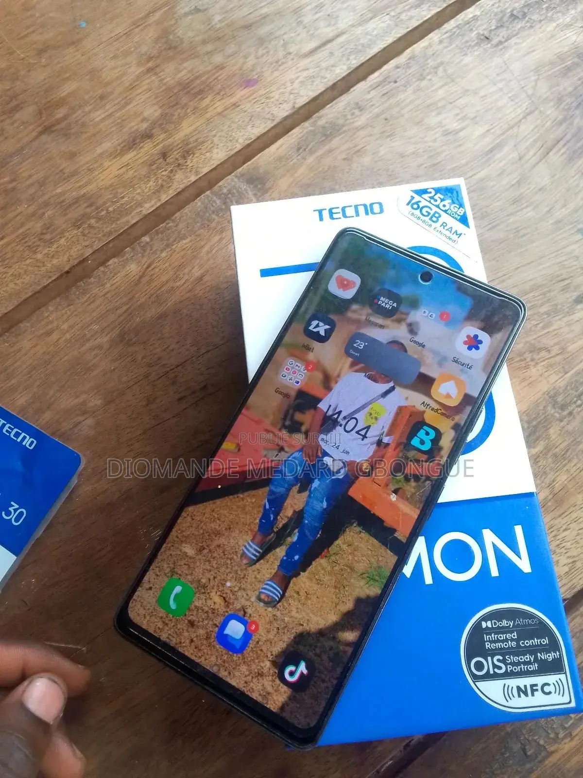 Tecno Camon 30 256 GB Gris