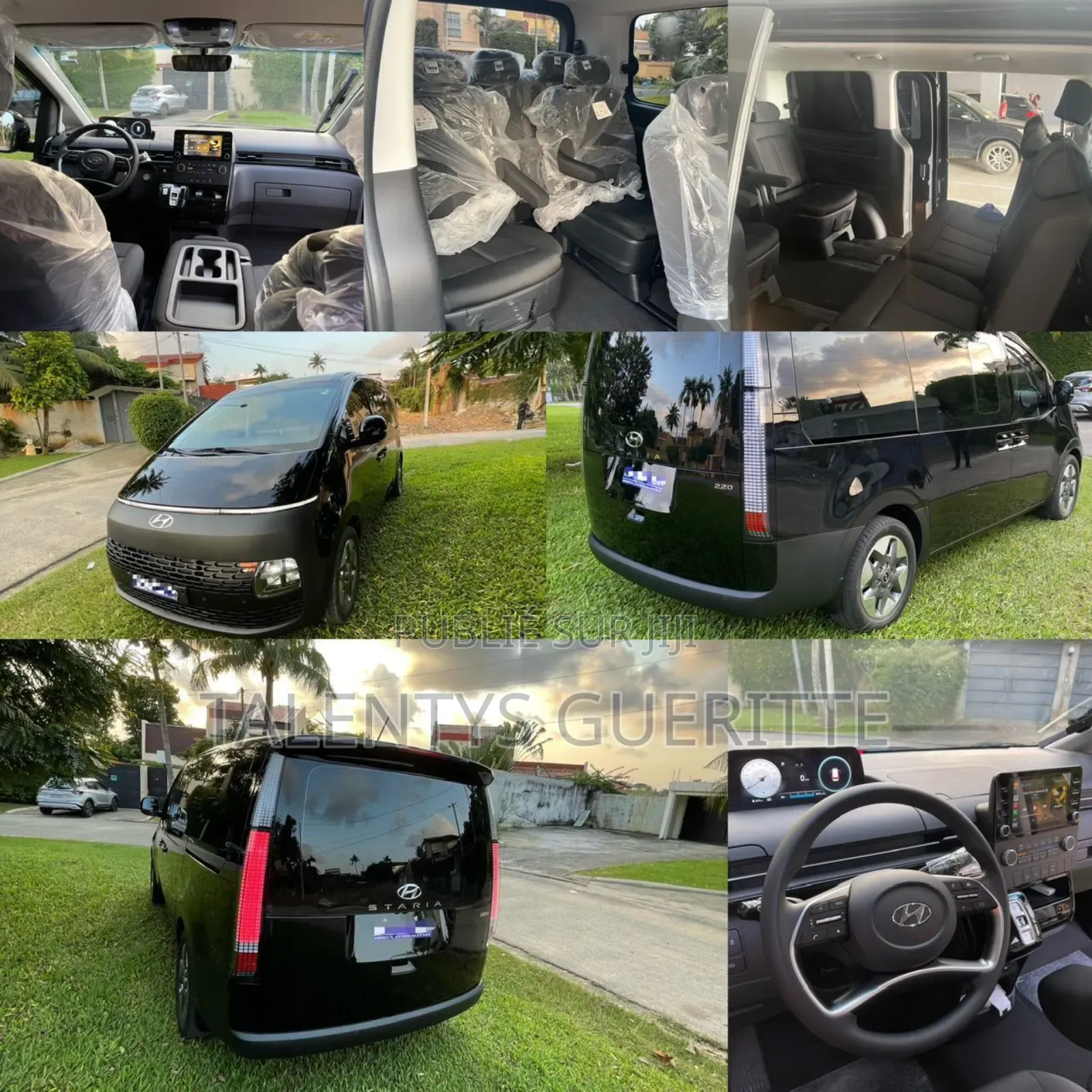 New Hyundai Staria 2.2D AWD 2023 Black