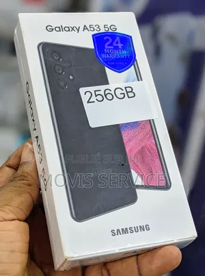 New Samsung Galaxy A53 5G 256 GB Black