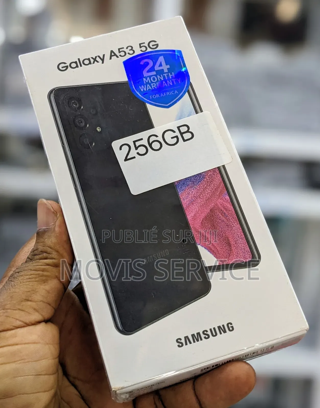 New Samsung Galaxy A53 5G 256 GB Black