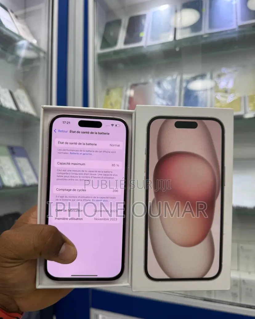 New Apple iPhone 15 256 GB Rose