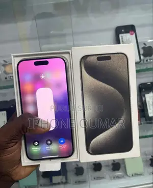 New Apple iPhone 15 Pro 256 GB Argenté