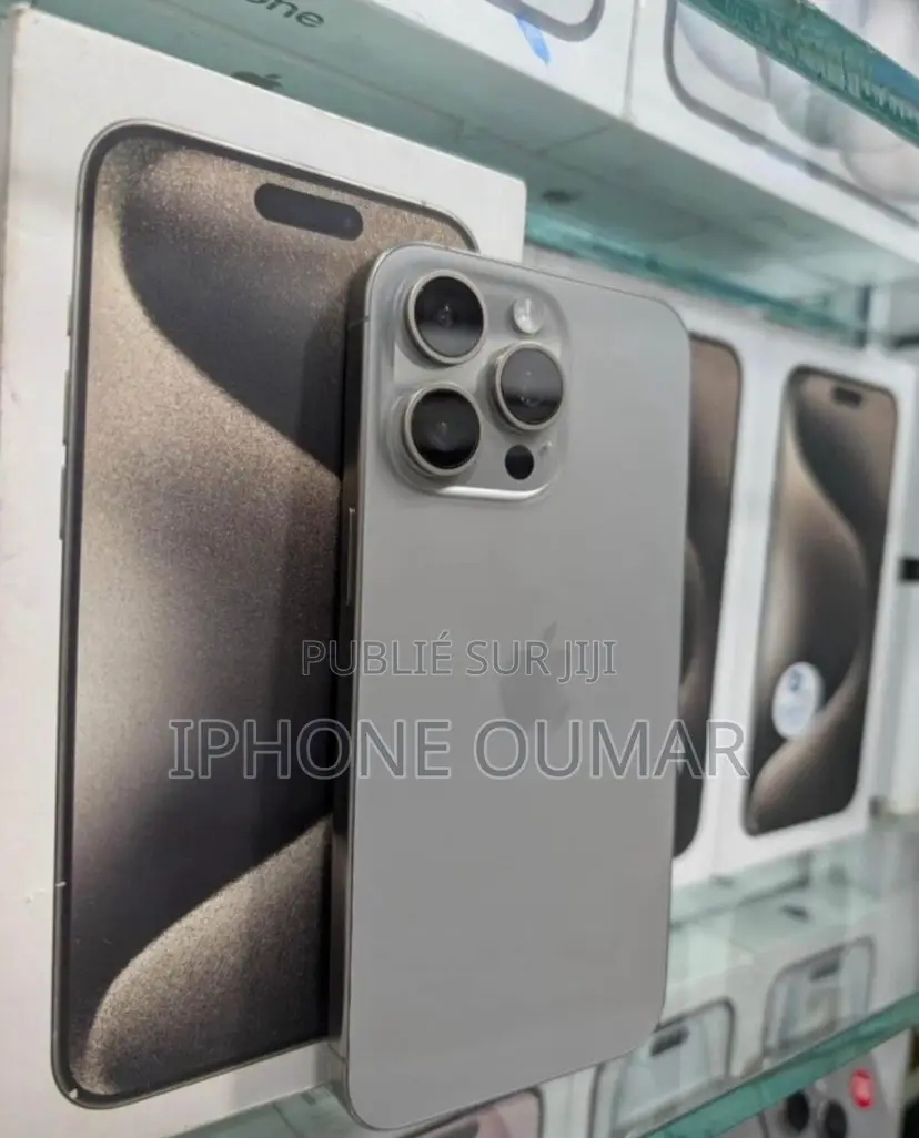 New Apple iPhone 15 Pro Max 256 GB Argenté