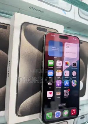 New Apple iPhone 15 Pro Max 256 GB Argenté