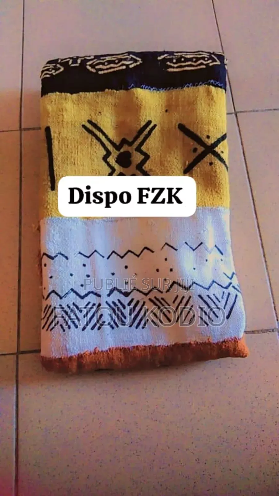 Pagne Tradionnelle Dogon Bogolan Et Nuissettes