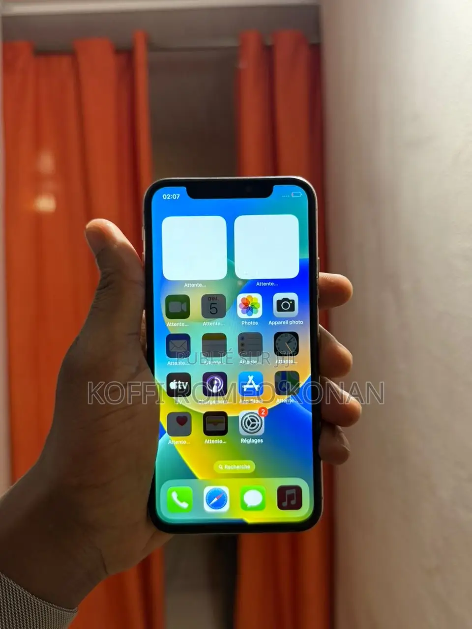 Apple iPhone X 64 GB Blanc