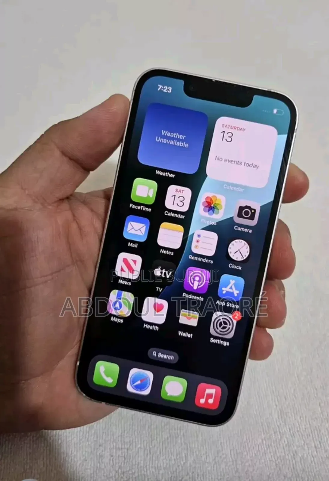 New Apple iPhone 13 Mini 128 GB Blanc