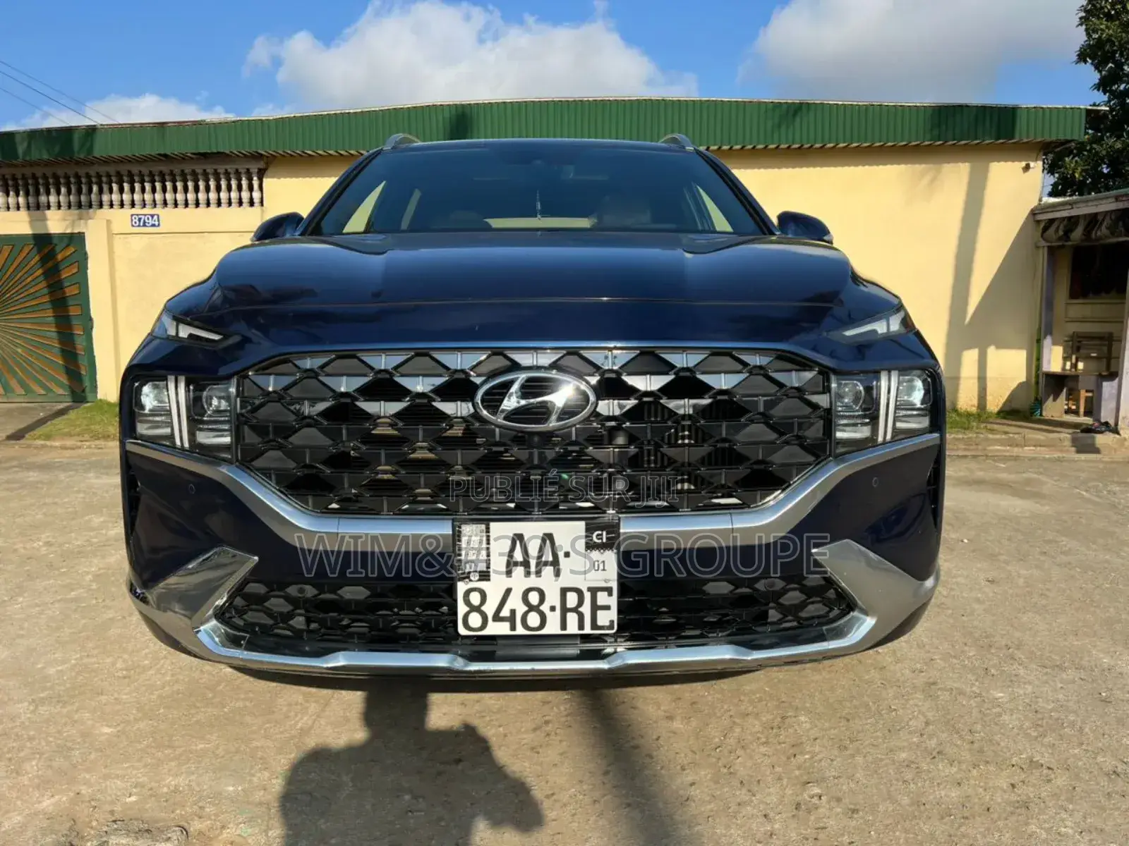 Hyundai Santa Fe 2021 Blue