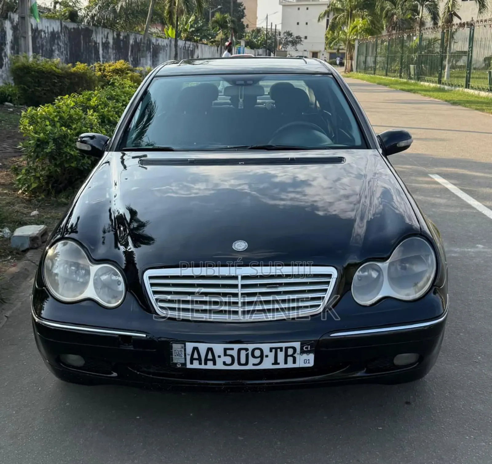 Mercedes-Benz C200 2003 Black