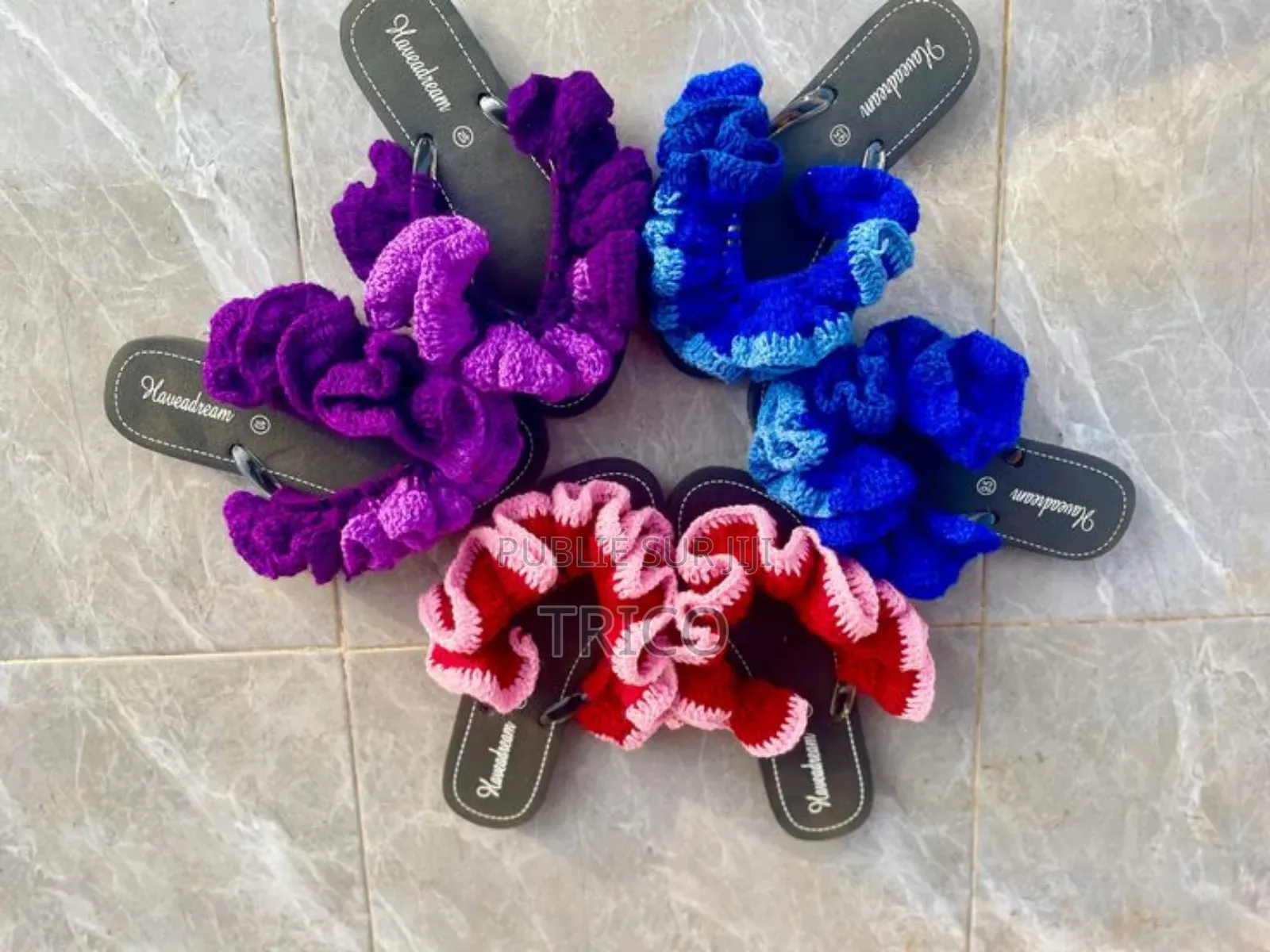 Chaussures Crochetées