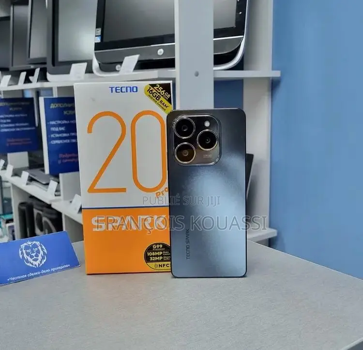 New Tecno Spark 20 256 GB Black