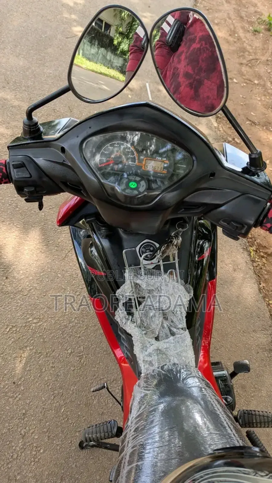 New TVS HLX 125 2022 Rouge