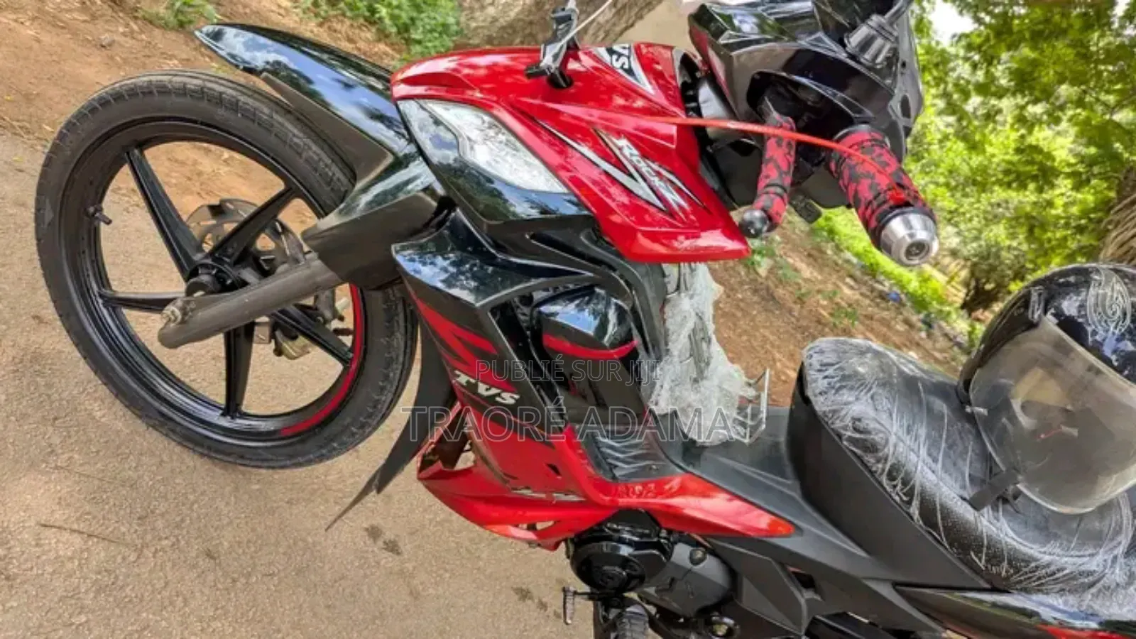 New TVS HLX 125 2022 Rouge