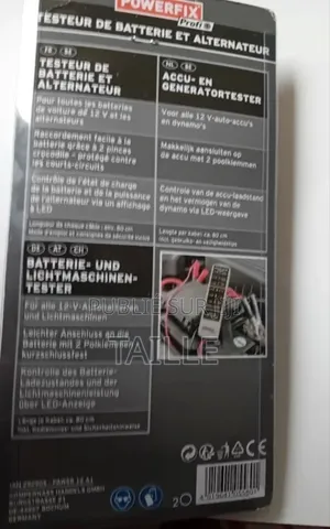 Testeur -De -Batterie