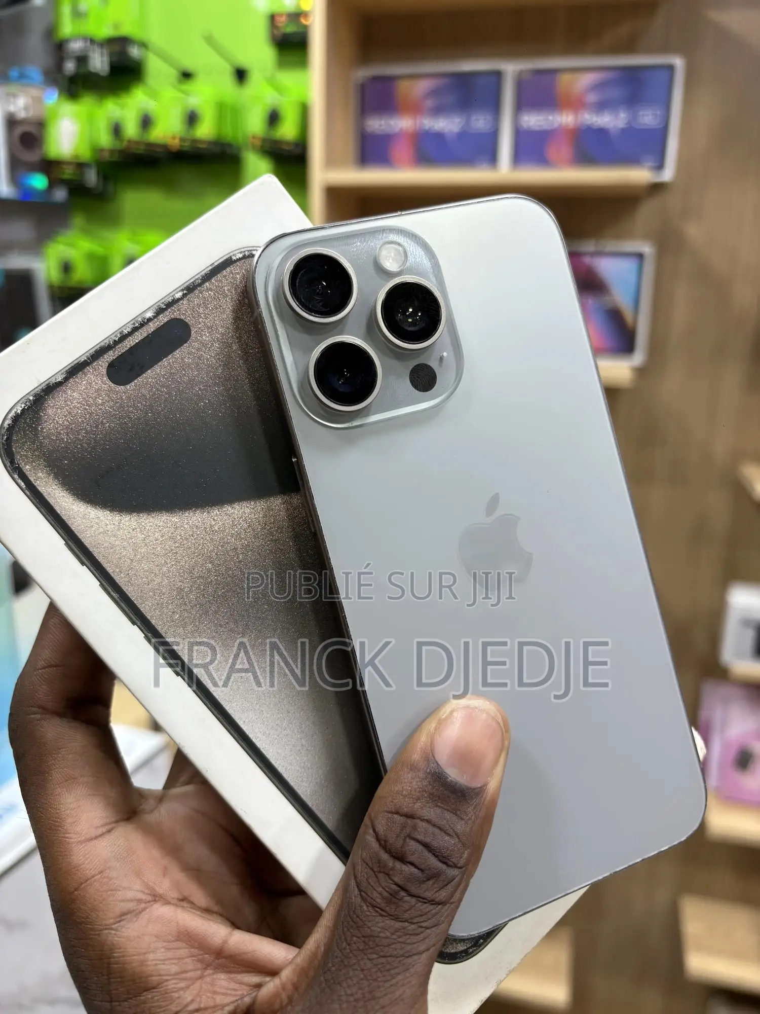 Apple iPhone 15 Pro Max 256 GB Argenté